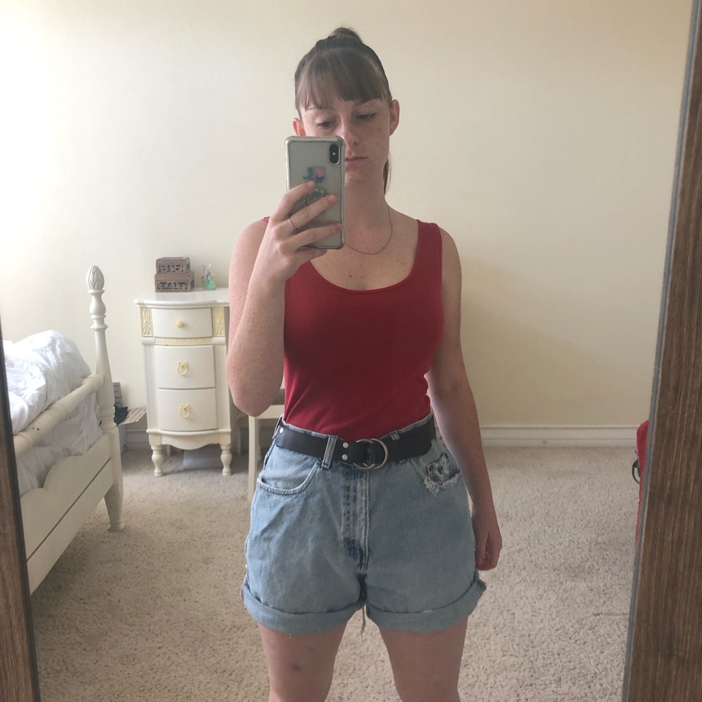 ADORABLE MOM JEAN SHORTS!!!!